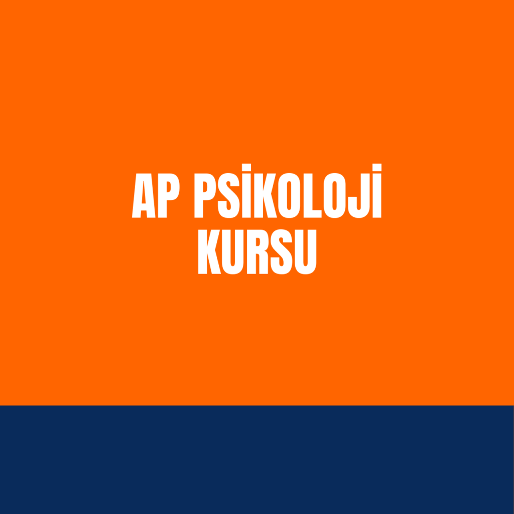 Ap Psikoloji Kursu